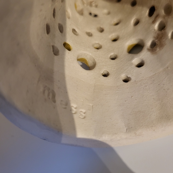 Mess Pottery Pine Tree Luminary with Underplate Candle Holder - Picture 9 of 16